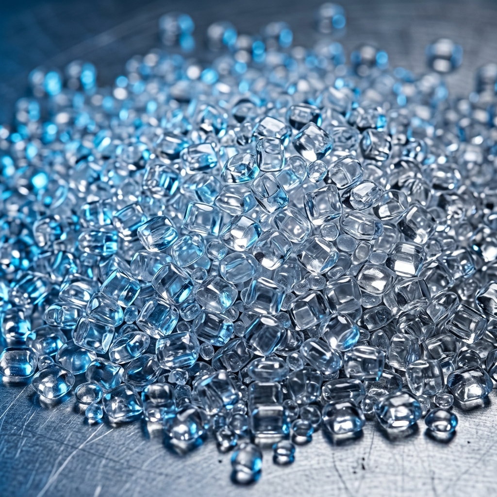 Ultra clear polypropylene PP resin pellets for industrial plastic production